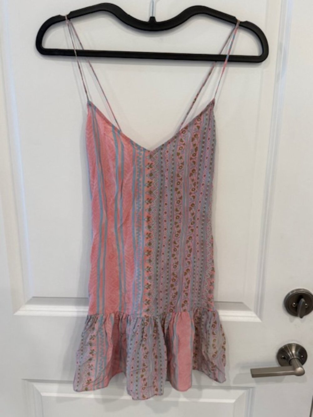 Tracy Reese Silk Peplum Tank Top